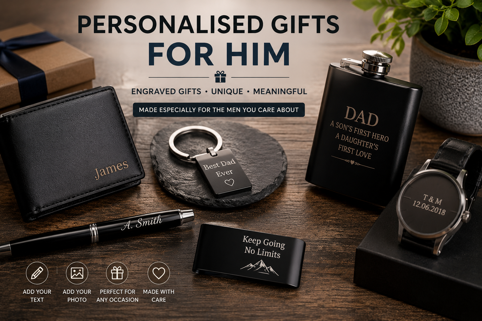 personalised gifts for him