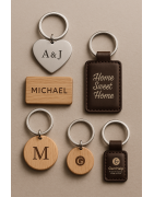 Personalized Keyrings | Custom Engraved Keychains UK